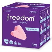 Женские гигиенические тампоны без веревочки FREEDOM normal - 3 шт. - Freedom - купить с доставкой в Астрахани