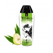 Интимный гель TOKO Pear   Exotic Green Tea с ароматом груши и зеленого чая - 165 мл. - Shunga - купить с доставкой в Астрахани