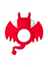 Красное эрекционное кольцо на пенис JOS COCKY DEVIL - JOS - в Астрахани купить с доставкой