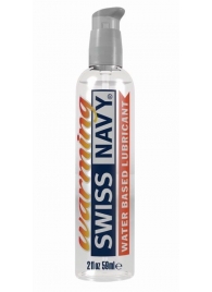 Разогревающий лубрикант на водной основе Swiss Navy Warming Lube - 59 мл. - Swiss navy - купить с доставкой в Астрахани