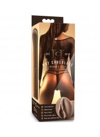 Коричневый мастубратор-вагина Nicole s Kitty - Blush Novelties - в Астрахани купить с доставкой