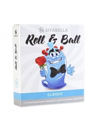 стимулирующий презерватив-насадка Roll   Ball Classic - Sitabella - купить с доставкой в Астрахани