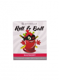 Стимулирующий презерватив-насадка Roll   Ball Raspberry - Sitabella - купить с доставкой в Астрахани