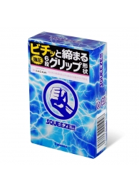 Презервативы Sagami Squeeze волнистой формы - 5 шт. - Sagami - купить с доставкой в Астрахани