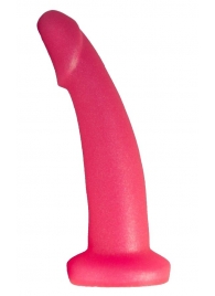 Розовый плаг-массажёр для простаты - 13,5 см. - LOVETOY (А-Полимер) - в Астрахани купить с доставкой