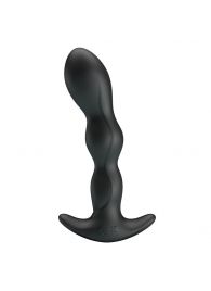 Черный анальный стимулятор простаты с вибрацией Special Anal Massager - 14,5 см. - Baile - в Астрахани купить с доставкой