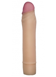 Телесная насадка-удлинитель из неоскин - 19,5 см. - LOVETOY (А-Полимер) - в Астрахани купить с доставкой