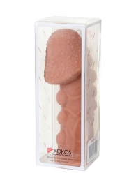 Насадка на фаллос с пузыриками, венками и ребристостью KOKOS Extreme Sleeve 09 - 12,7 см. - KOKOS - в Астрахани купить с доставкой