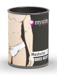 Компактный мастурбатор MasturbaTIN Ribbed Ricky - MyStim - в Астрахани купить с доставкой