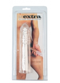 Насадка-удлинитель из прозрачного силикона LIDL EXTRA SILICONE PENIS EXTENSION - Seven Creations - в Астрахани купить с доставкой