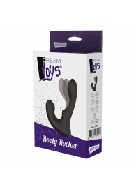 Чёрный массажер простаты с 2 моторами BOOTY ROCKER - Dream Toys - в Астрахани купить с доставкой