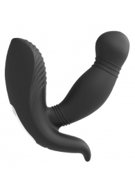 Черный вибромассажер простаты PROSTATE HERO - Dream Toys - в Астрахани купить с доставкой