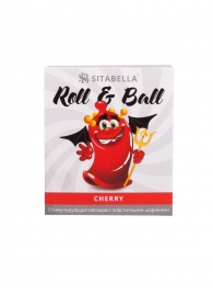 Стимулирующий презерватив-насадка Roll   Ball Cherry - Sitabella - купить с доставкой в Астрахани
