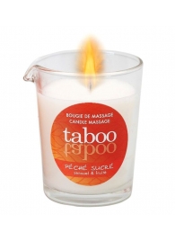 Массажное аромамасло с афродизиаками для женщин RUF Taboo Peche sucre - 60 гр. - RUF - купить с доставкой в Астрахани