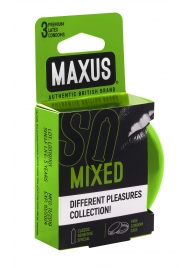 Презервативы в железном кейсе MAXUS Mixed - 3 шт. - Maxus - купить с доставкой в Астрахани