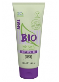 Интимный увлажняющий анальный гель BIO SuperGlide - 100 мл. - HOT - купить с доставкой в Астрахани