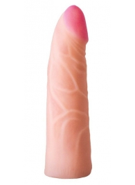 Фаллическая насадка на трусики харнесс - 17,5 см. - LOVETOY (А-Полимер) - купить с доставкой в Астрахани