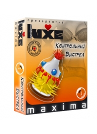 Презерватив LUXE Maxima  Контрольный Выстрел  - 1 шт. - Luxe - купить с доставкой в Астрахани