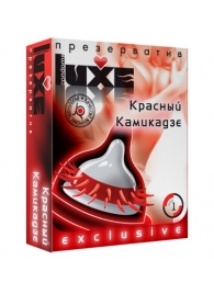 Презерватив LUXE  Exclusive   Красный Камикадзе  - 1 шт. - Luxe - купить с доставкой в Астрахани