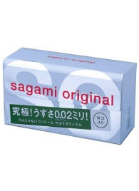 Ультратонкие презервативы Sagami Original - 12 шт. - Sagami - купить с доставкой в Астрахани