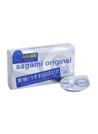 Ультратонкие презервативы Sagami Original QUICK - 6 шт. - Sagami - купить с доставкой в Астрахани