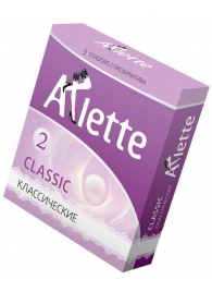 Классические презервативы Arlette Classic - 3 шт. - Arlette - купить с доставкой в Астрахани