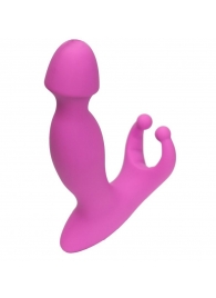 Розовый стимулятор простаты с усиками - 15 см. - 4sexdreaM - в Астрахани купить с доставкой