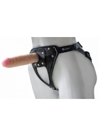 Универсальный мягкий пояс с насадкой Hard brutal BDSM-КОНСУЛ - 17 см. - LOVETOY (А-Полимер) - купить с доставкой в Астрахани