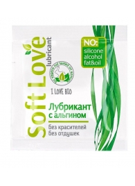 Пробник лубриканта на водной основе Soft Love - 3 гр. - Биоритм - купить с доставкой в Астрахани