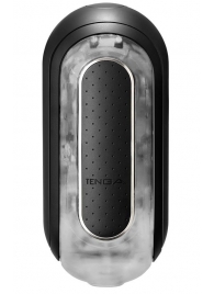 Черный мастурбатор Flip Zero с вибрацией - Tenga - в Астрахани купить с доставкой