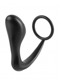 Эрекционное кольцо с анальной пробкой Ass-Gasm Cockring Plug - Pipedream - в Астрахани купить с доставкой