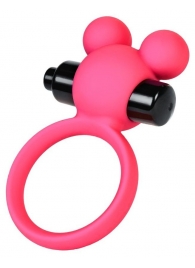 Розовое виброкольцо на пенис A-Toys - A-toys - в Астрахани купить с доставкой