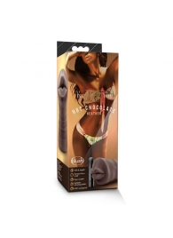 Коричневый мастурбатор-ротик Heather - Blush Novelties - в Астрахани купить с доставкой