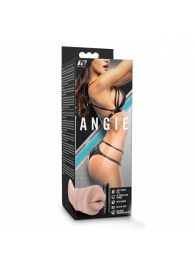 Телесный мастурбатор-ротик Angie - Blush Novelties - в Астрахани купить с доставкой