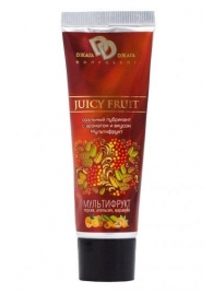 Интимный съедобный лубрикант JUICY FRUIT с ароматом фруктов - 30 мл. - БиоМед - купить с доставкой в Астрахани