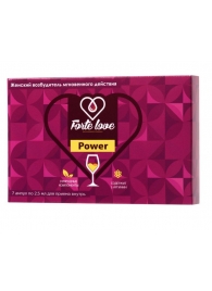 Женский возбудитель мгновенного действия Forte Love Power - 7 ампул (2,5 мл.) - Капиталпродукт - купить с доставкой в Астрахани