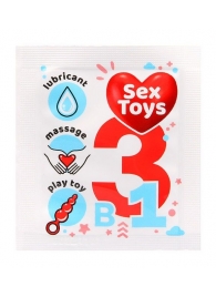 Гель-лубрикант на водной основе Sex Toys - 4 гр. - Биоритм - купить с доставкой в Астрахани