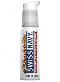 Лубрикант с ароматом шоколада Swiss Navy Chocolate Bliss Lube - 29,5 мл. - Swiss navy - купить с доставкой в Астрахани