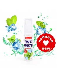 Гель-смазка Tutti-frutti со вкусом сладкой мяты - 30 гр. - Биоритм - купить с доставкой в Астрахани