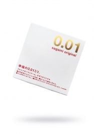 Супертонкий презерватив Sagami Original 0.01 - 1 шт. - Sagami - купить с доставкой в Астрахани