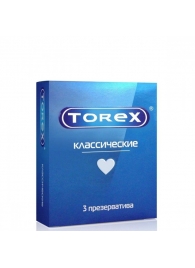Гладкие презервативы Torex  Классические  - 3 шт. - Torex - купить с доставкой в Астрахани
