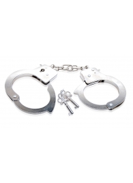 Металлические наручники Beginner s Metal Cuffs - Pipedream - купить с доставкой в Астрахани