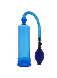 Синяя вакуумная помпа MENZSTUFF PENIS ENLARGER - Dream Toys - в Астрахани купить с доставкой