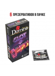 Ароматизированные презервативы DOMINO  Фруктовый слот  - 6 шт. - Domino - купить с доставкой в Астрахани