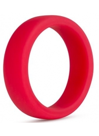 Красное эрекционное кольцо Silicone Go Pro Cock Ring - Blush Novelties - в Астрахани купить с доставкой