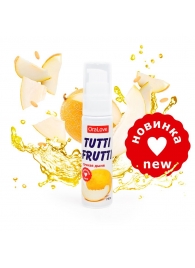 Гель-смазка Tutti-frutti со вкусом сочной дыни - 30 гр. - Биоритм - купить с доставкой в Астрахани