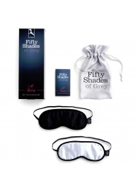 Набор из двух масок на глаза Soft Blindfold Twin Pack - Fifty Shades of Grey - купить с доставкой в Астрахани