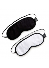 Набор из двух масок на глаза Soft Blindfold Twin Pack - Fifty Shades of Grey - купить с доставкой в Астрахани