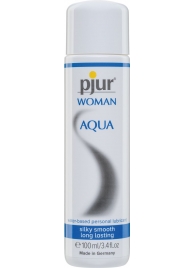Лубрикант на водной основе pjur WOMAN Aqua - 100 мл. - Pjur - купить с доставкой в Астрахани