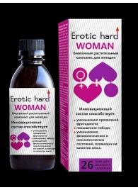 Женский биогенный концентрат для повышения либидо Erotic hard Woman - 250 мл. - Erotic Hard - купить с доставкой в Астрахани